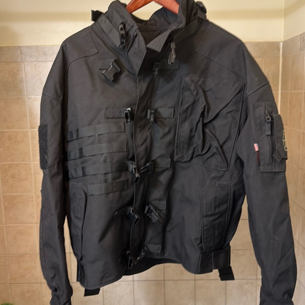Kitanica Mark I jacket. Black Size XXL.